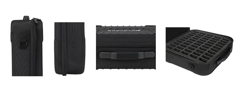 retekess suitcase 48-PORTS carry case for tour guide system
